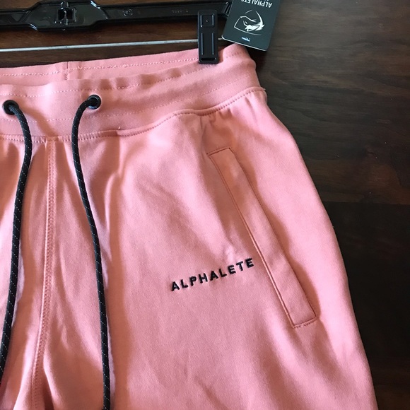 NWT Alphatlete Joggers Salmon Colored Medium - Picture 8 of 8